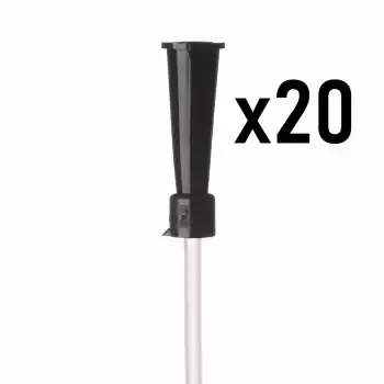 Bıçakcılar Aspirasyon Sondası No: 10 (Siyah) - 20 Adet