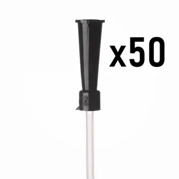 Bıçakcılar Aspirasyon Sondası No: 10 (Siyah) - 50 Adet