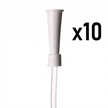 Bıçakcılar Aspirasyon Sondası No: 12 (Beyaz) - 10 Adet