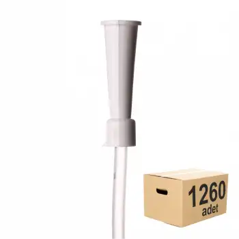 Bıçakcılar Aspirasyon Sondası No: 12 (Beyaz) - 1260 Adet (1 Koli)