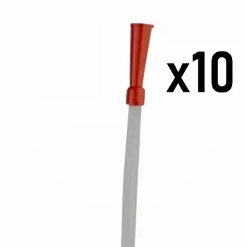 Bıçakcılar Aspirasyon Sondası No: 18 (Kırmızı) - 10 Adet