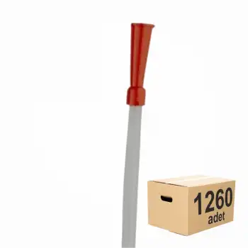 Bıçakcılar Aspirasyon Sondası No: 18 (Kırmızı) - 1260 Adet (1 Koli)