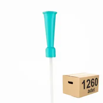 Bıçakcılar Aspirasyon Sondası No: 6 (Turkuaz) - 1260 Adet - 1 Koli