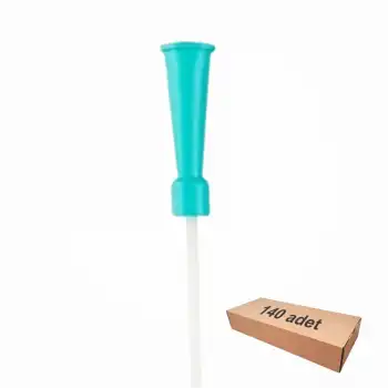 Bıçakcılar Aspirasyon Sondası No: 6 (Turkuaz) 140 Adet - 1 Kutu