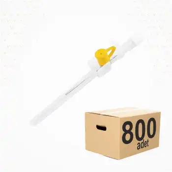 Bıçakcılar Branül (İntraket) Sarı (24G) 800lü Koli