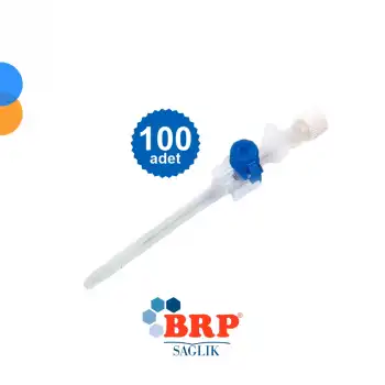BRP Branül (İntraket) Mavi 22G - 100 lü Kutu
