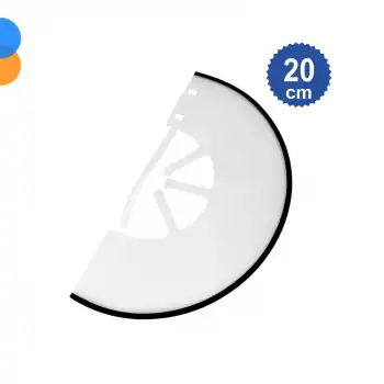 Bustark Kedi Köpek Elizabeth Kauçuk Dikişli Yakalık 20cm