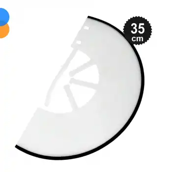 Bustark Kedi Köpek Elizabeth Kauçuk Dikişli Yakalık 35cm