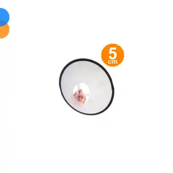 Bustark Kedi Köpek Elizabeth Kauçuk Dikişli Yakalık (Yavru Kediler için) 5cm