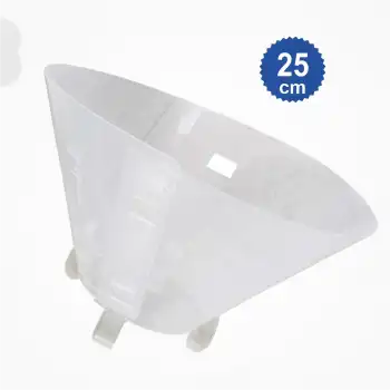 Bustark Şeffaf Elizabeth Yakalık 25 cm