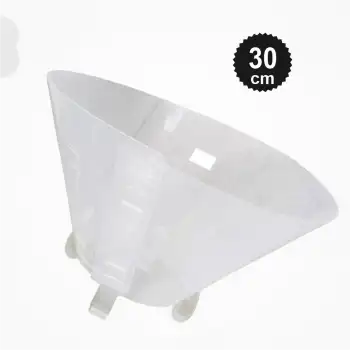 Bustark Şeffaf Elizabeth Yakalık 30 cm