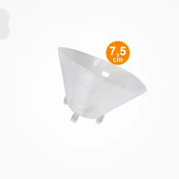 Bustark Şeffaf Elizabeth Yakalık 7,5 cm