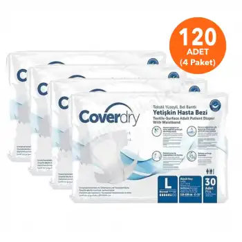 Coverdry Hasta Bezi L (Large) Beden | 120 Adet