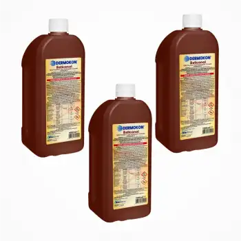 Dermokon Batikon (Antiseptik Çözelti) 1000ml - 3 Adet