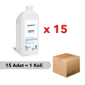 Dermosept Gliserin 1 LT - 15 Adet