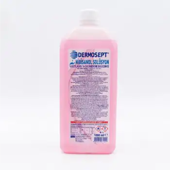 Dermosept Hibisanol Solüsyon Klorheksidin (CHLORHEXİDİNE %4) ( Alkol Bazlı (10%) 1 LT