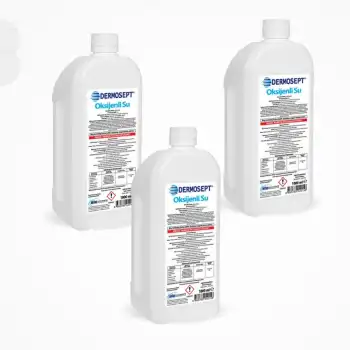 Dermosept Oksijenli Su 1 Litre - 3 Adet