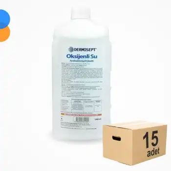 Dermosept Oksijenli Su 1 LT 15li - 1 Koli