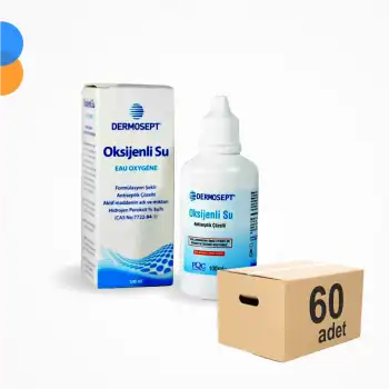 Dermosept Oksijenli Su 100ml - 60 Adet