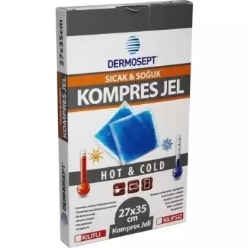 Dermosept Termojel 27x35 Sıcak Soğuk Kompres Kılıfı Kutulu
