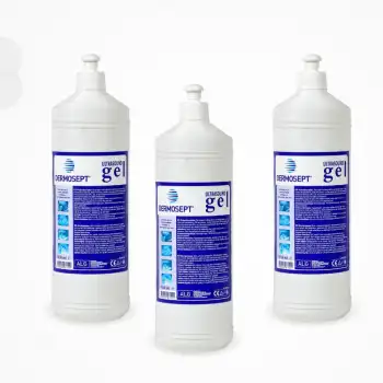 Dermosept Ultrason Ekg ve Lazer Epilasyon Jeli 1 Litre - 3 Adet