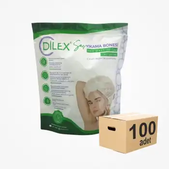 Dilex Hasta Saç Yıkama Bonesi - 100 Adet (1 Koli)