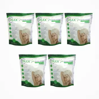 Dilex Hasta Saç Yıkama Bonesi - 5 Adet