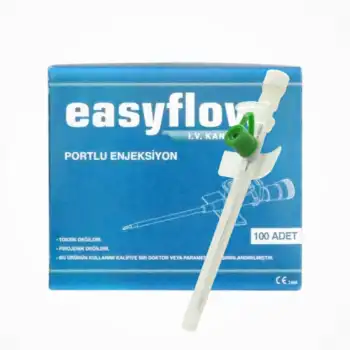 Easyflow Branül (İntraket) Yeşil 18G 100’lü Kutu