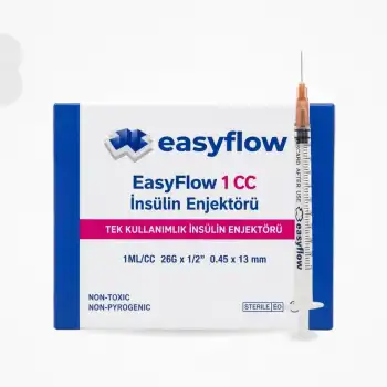 Easyflow İnsülin Enjektörü 1 ml (26G) 100lü Kutu