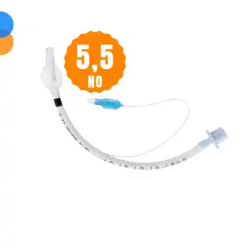 Entübasyon Tüpü (Endotrakeal tüp) Kaflı (Balonlu) No: 5,5