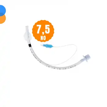 Entübasyon Tüpü (Endotrakeal tüp) Kaflı (Balonlu) No: 7,5