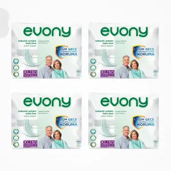 Evony Hasta Bezi Belbantlı Extra Large (XL) 30lu Paket x 4 Paket (120 Adet)
