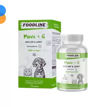 Foodline Hip&Joint Glucosamine 75 Tablet | Kedi ve Köpekler için Eklem Sağlığını Destekleyici
