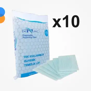 Irmak Vücut Yıkama Temizleme Lifi 20li Paket (Tek Kullanımlık) - 10 Paket