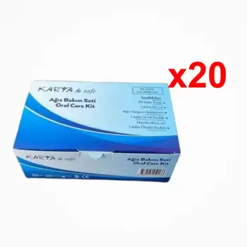 Karya Ağız Bakım Seti Kutulu - 20 Kutu