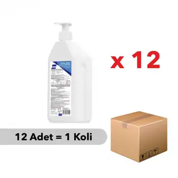 Konix El ve Cilt Dezenfektanı 1 Lt - 12 Adet