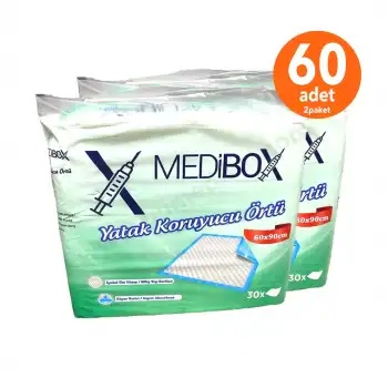 Medibox Yatak Koruyucu 60x90cm - 60 adet