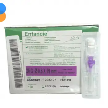 Medikit Branül (İntraket) Mor 26G 100 lü Kutu