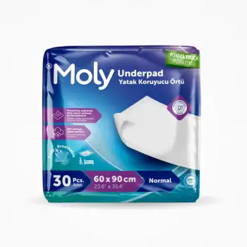 Moly Yatak Koruyucu 60cm x 90cm 30lu Paket