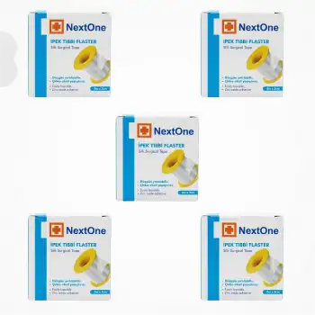 Nextone İpek Flaster 5cm x 5m - 5 Adet