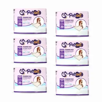 Pet-Set Serme Bezi (Çiş Pedi) 60cm x 90cm | 6 x 30lu Paket (180 Adet)