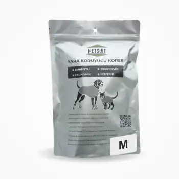 PetSuit Kedi Köpekler için Yara Koruyucu Korse (M) Medium