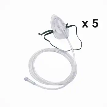 Plastimed Oksijen Maskesi - Pediatrik (Çocuk) - 5 Adet