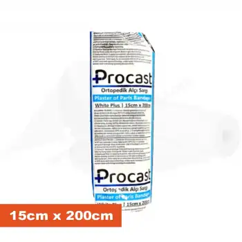 Procast Alçı Sargı 15cm x 200cm 1 Adet