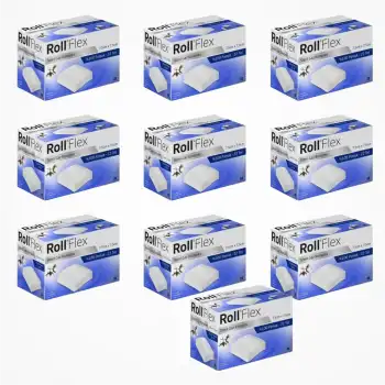 Roll Flex 7.5cmX7.5cm Steril Gaz Kompres Spanç (22 Tel) 100lü Kutu - 10 Kutu
