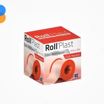 Roll Plast Tıbbi Bez Flaster 5cm x 5m
