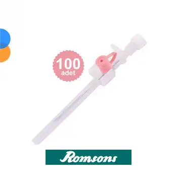 Romsons Branül (Anjiokat) Pembe 20G 100lü Kutu