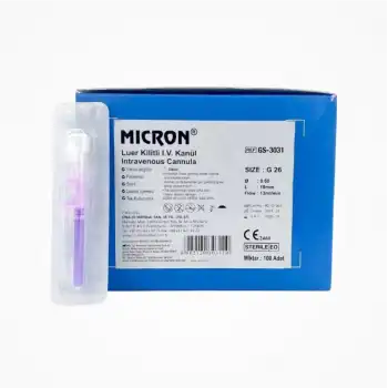 Romsons Micron İntraket(Branül) Mor (26G) - 100lü Kutu