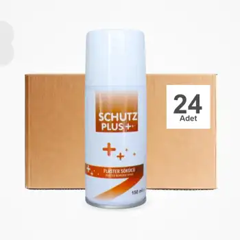 Schutz Plus Flaster Sökücü Sprey 150 ml - 24 Adet