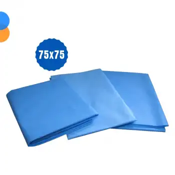 Steril Cerrahi Düz Serviyet Örtüsü 75cm x 75cm